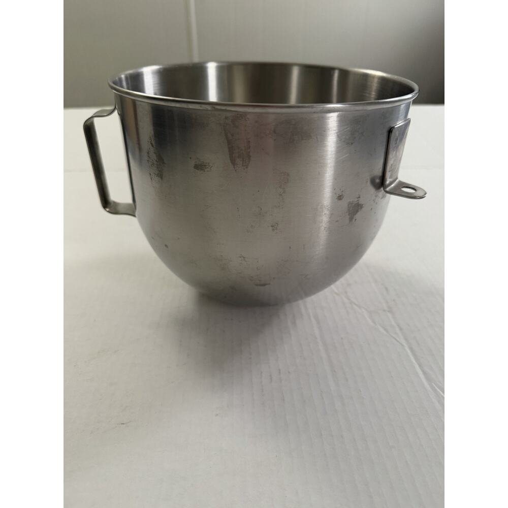Lot Of 4 Unbranded 5 Quart Stainless Kitchen Aid Style Mixing Bowls - Picture 8 of 10